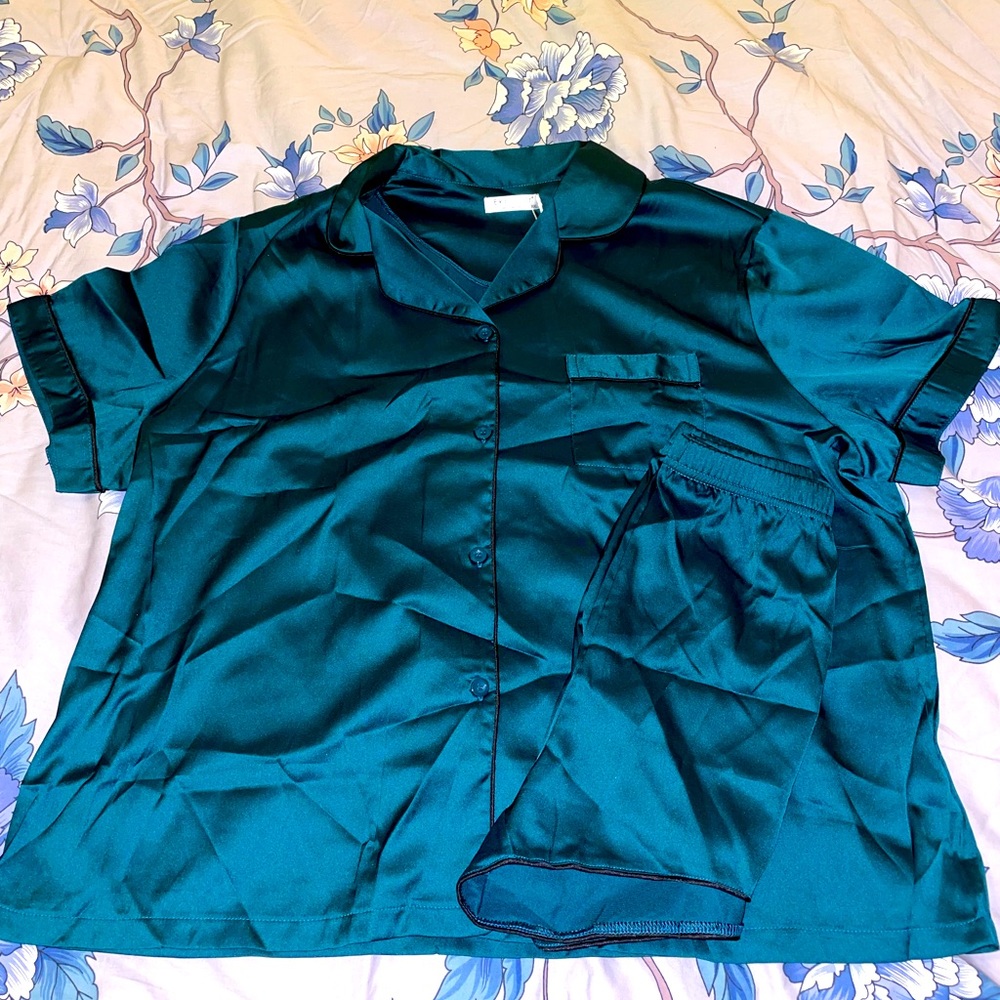 Teal Pj Set